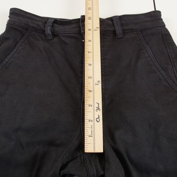 Everlane Black Straight Leg Crop Jeans Womens Sz 0 - Picture 7 of 15